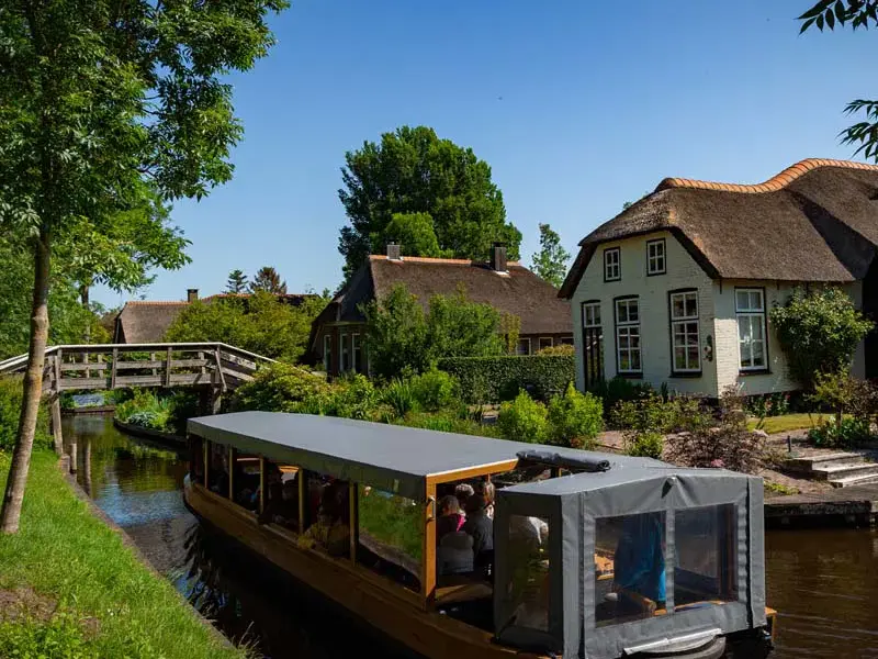 Tasty Giethoorn Canal Tour
